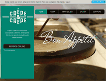 Tablet Screenshot of crepeandcrepe.com